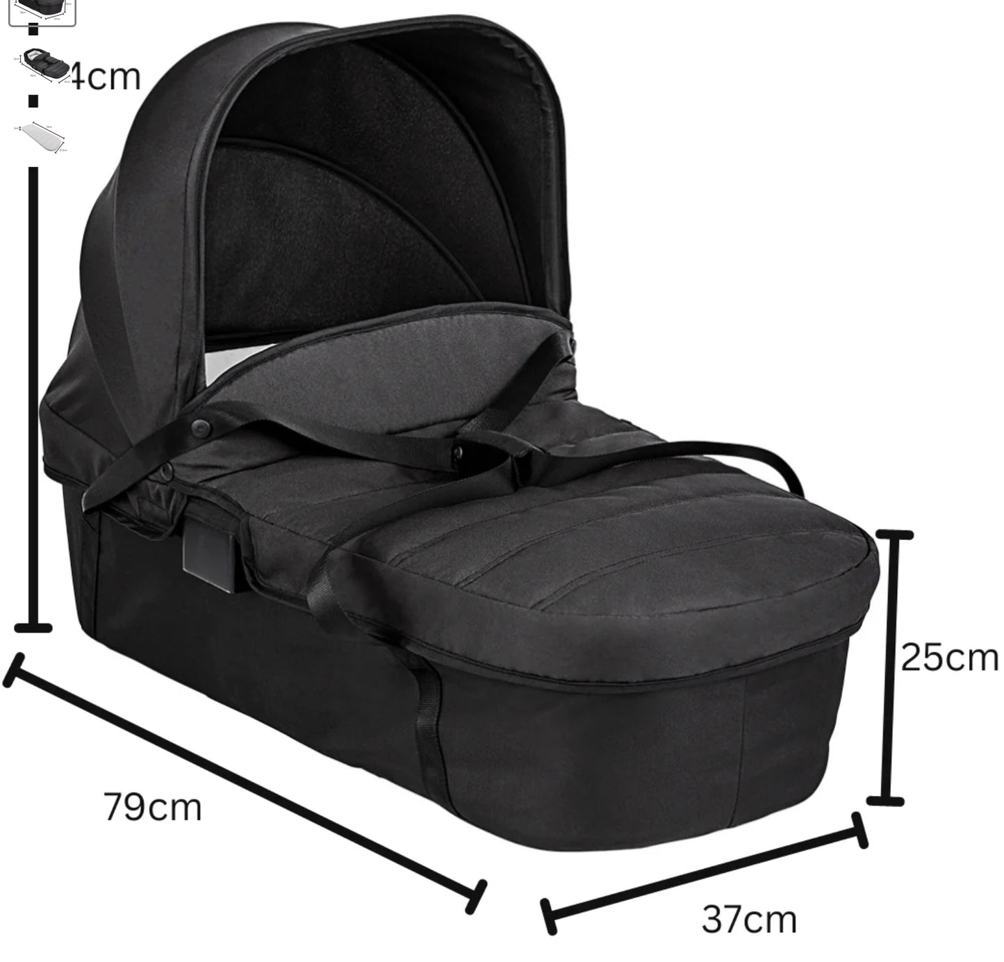 Baby Jogger City Tour 2 Single - Bassinet