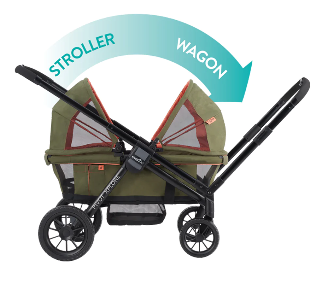 Evenflo Pivot Explore All-Terrain Stroller Wagon