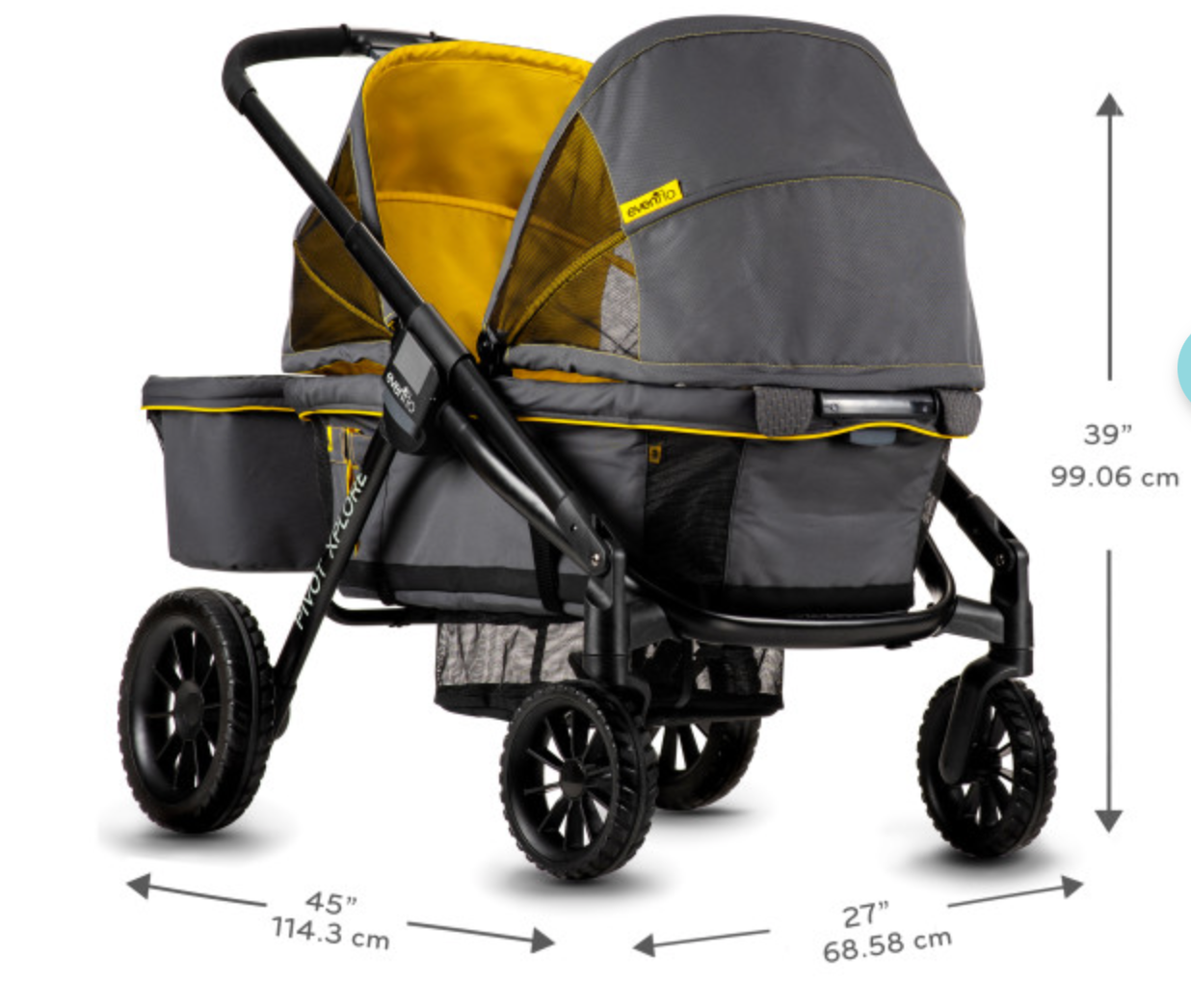 Evenflo Pivot Explore All-Terrain Stroller Wagon